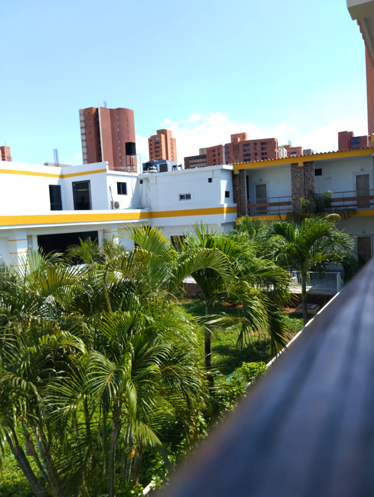 Vista de los edificios de Maracaibo desde el hotel